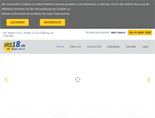 Tablet Screenshot of irs18.de